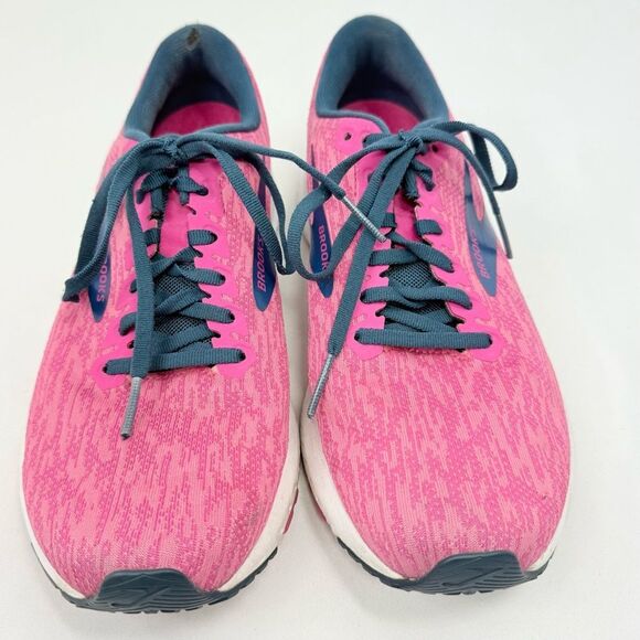 Brooks Launch 7 Pink Blue Performance Athletic Running Shoe - Picture 3 of 15
